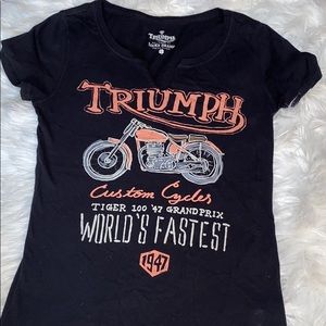 Triumph lucky brand tshirt